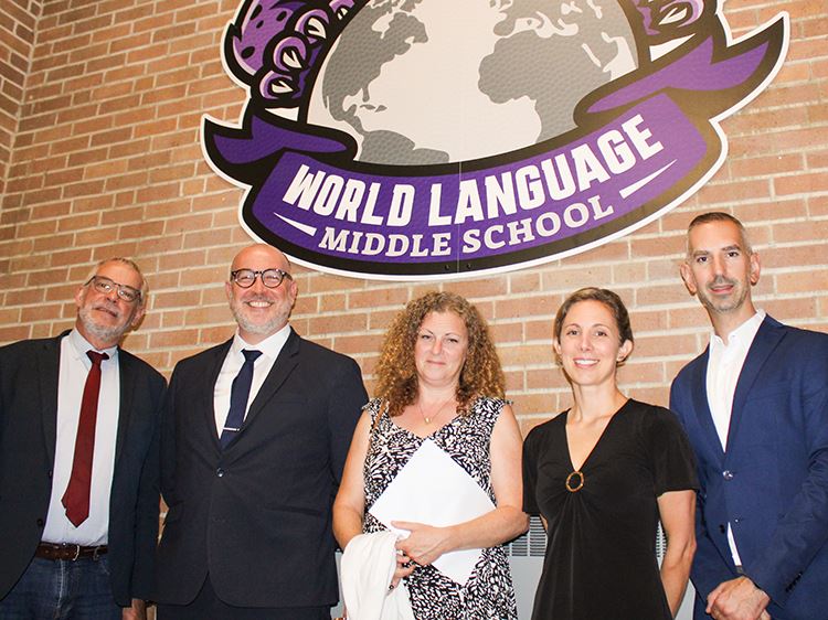 World Language Middle School Award Recipients